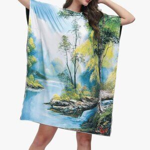 Bob Ross Painting Women's Dress Costume